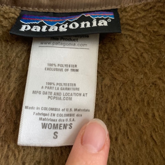 Patagonia Fleece Zip Front Jacket - Picture 4 of 4